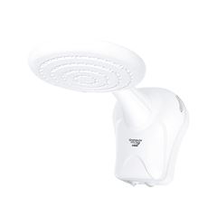 Chuveiro Eletrônico Granducha Jato Forte com Resistência Blindada 4.500W 220V Branco FAME / REF. 4281