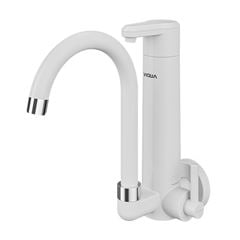 Torneira com Purificador de Parede Com Bica Móvel Lagune Vitalité Branco VIQUA / REF. 1210502