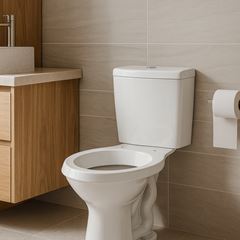 Conjunto Bacia com Caixa Acoplada 6L Parati Branco LOGASA / REF. 1183530010200/1555700012200