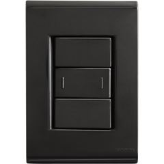 Interruptor Paralelo 4x2 10A 250V Liz Grafite TRAMONTINA / REF. 57173002