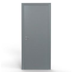 Porta de Madeira 90x210cm Lisa Colmeia Grafito ROCHA / REF. 10005(4418)