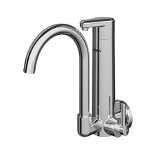 Torneira com Purificador para Cozinha de Parede Com Bica Móvel Lagune Vitalité Cromado VIQUA / REF. 1210501