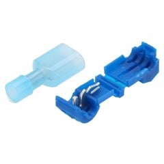 Conector PP 0,75-2,5mm unipolar 15A Derivador T2 Azul INTERNEED / REF. 072676