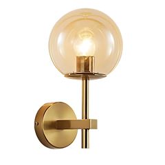 Arandela em Alumínio 40W Bivolt E27 Sirius Dourado DILUX / REF. DI95980