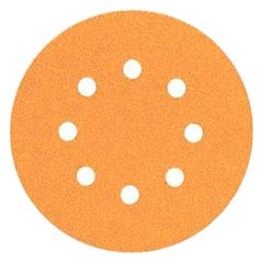 Disco Lixa GR240 150MM Velcro Perfurado 5 Peças STAMACO / REF. 10586