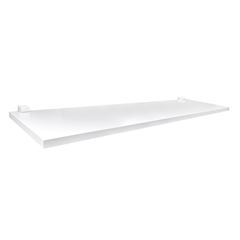 Prateleira em MDP 20x80cm Me Leve Branco com Suporte Branco PRAT-K / REF. 10250.030