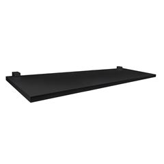 Prateleira em MDP 20x60cm Me Leve Preto com Suporte Preto PRAT-K / REF. 10257.020