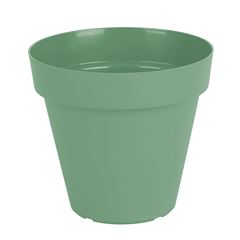 Vaso em Polietileno 18x16cm Cone Sampa Verde Vintage VASART / REF. I.SAMP.018.016.66