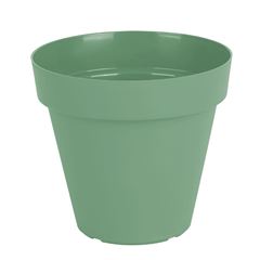 Vaso em Polietileno 20x19cm Cone Sampa Verde Vintage VASART / REF. I.SAMP.020.019.66