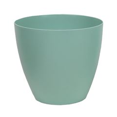 Cachepô em Polietileno 12x11cm Cone Bagé Verde Vintage VASART / REF. I.0500.012.011.66