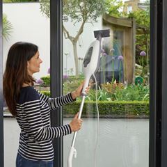 Mop Vaporizador Vertical para Piso 7 em 1 1300W 220V Steam-Mop Branco BLACK E DECKER / REF. VL1300-B2