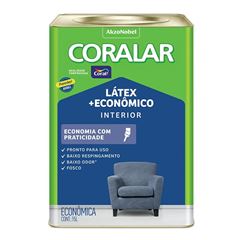 Tinta Acrílica Fosca Coralar mais Econômico 15L Areia de Copacabana CORAL / REF. 5827907
