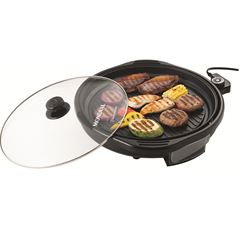 Grill Elétrico 1270w220v Cook Redondo 40 G03 Preto MONDIAL / REF. 71470-08