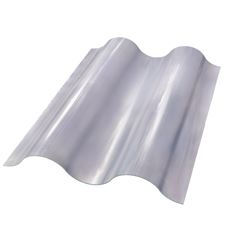 Telha Pvc 0,35x0,50 Ondafort 2 Onda Incolor FORTLEV / Ref. 15015380