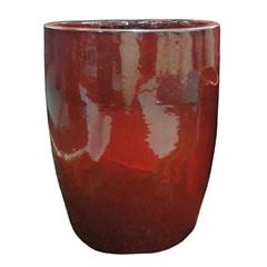 Vaso de Cerâmica 48x60cm Kyco Vermelho DESIGN DECOR / REF. DDC96383