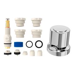 Kit Fácil em Latão Salva Registro 9 em 1 com Acabamento C-40 BLUKIT / REF. 061421-21