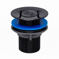 Válvula de Escoamento para Lavatório PVC 11/4 Preta BLUKIT / REF. 101646-41