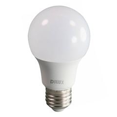 Lâmpada Led 9W Bivolt E27 Bulbo A60 3000k DILUX / REF. DI95522