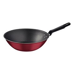 Panela em Alumínio 28cm Wok Loreto Vermelha TRAMONTINA / REF. 20395/728