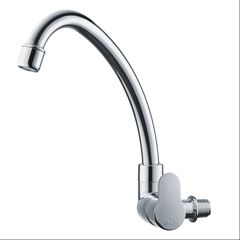 Torneira para Cozinha em ABS de Parede com Bica Móvel Tivoli Cromada HERC / REF. 1000000522