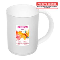 Caneca Plástica 450ml Vac Freezer Sortido SANREMO / REF. 786/2