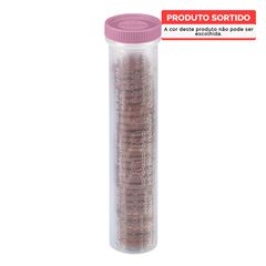 Porta Biscoito Recheado Plástico 450ml Redondo Sortido SANREMO / REF. 690