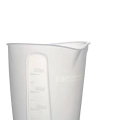 Copo Medidor Plástico 500ml Casar Transparente SANREMO / REF. SR804