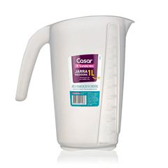 Jarra Medidora Plástica 1 Litro Casar Transparente SANREMO / REF. SR805