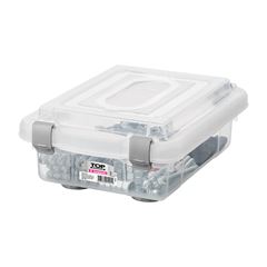 Organizador Plástico 1 Litro Top Stock Transparente SANREMO / REF. 940