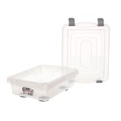 Organizador Plástico 2,3 Litros Top Stock Transparente SANREMO / REF. 950