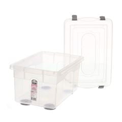 Organizador Plástico 4,3 Litros Top Stock Transparente SANREMO / REF. 955