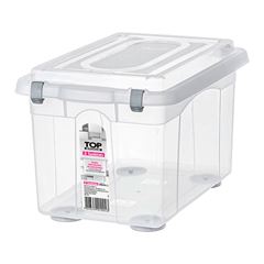 Organizador Plástico 16,7 Litros Top Stock Transparente SANREMO / REF. 963