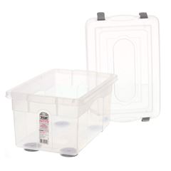 Organizador Plástico 16,7 Litros Top Stock Transparente SANREMO / REF. 963