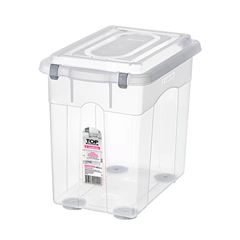 Organizador Plástico 26,5 Litros Top Stock Transparente SANREMO / REF. 965