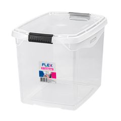 Organizador Plástico 11 Litros Flex Transparente SANREMO / REF. SR911