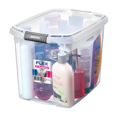 Organizador Plástico 11 Litros Flex Transparente SANREMO / REF. SR911