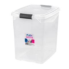 Organizador Plástico 14 Litros Flex Transparente SANREMO / REF. SR921