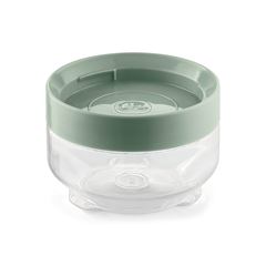 Pote Plástico 300ml Conecta com Tampa Redondo Verde Menta UZ / REF. UZ401-VEM