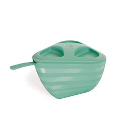 Farinheiro Plástico 900ml Slim com Concha Verde Menta UZ / REF. UZ417-PR
