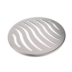 Grelha em Inox 15x15cm Redonda Cromado TIGRE / REF. 27471357