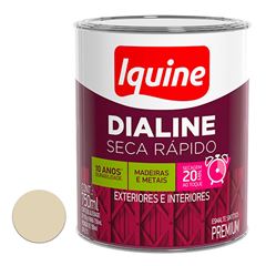 Tinta Esmalte Alto Brilho Dialine Seca Rápido 750ml Areia IQUINE / REF. 62201583