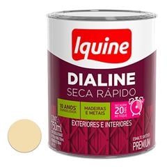 Tinta Esmalte Alto Brilho 750ml Dialine Seca Rápido Marfim IQUINE / REF. 62202083R