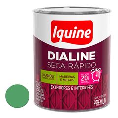 Tinta Esmalte Alto Brilho 750ml Dialine Seca Rápido Verde Nilo IQUINE / REF. 62203683