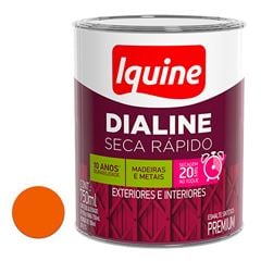 Tinta Esmalte Alto Brilho 750ml Dialine Seca Rápido Laranja IQUINE / REF. 62204483R