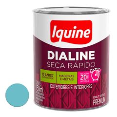 Tinta Esmalte Alto Brilho 750ml Dialine Seca Rápido Azul Celeste IQUINE / REF. 62204783
