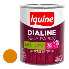 Tinta Esmalte Alto Brilho Dialine Seca Rápido 750ml Amarelo Caterpillar IQUINE / REF. 62205883