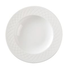 Prato de Porcelana 23cm Fundo Redondo Ingrid Branco TRAMONTINA / REF. 96011/810