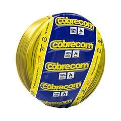 Cabo Flexível 1,5mm 15m 750V Amarelo COBRECOM / REF. 1150401401-15M