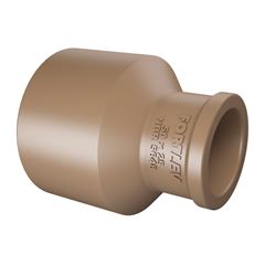 Bucha de Redução Soldável Longa em PVC 40x25mm FORTLEV / REF. 10044029