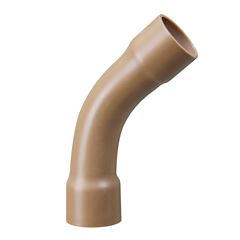 Curva 45° Soldável em PVC 50mm FORTLEV / REF. 10430501